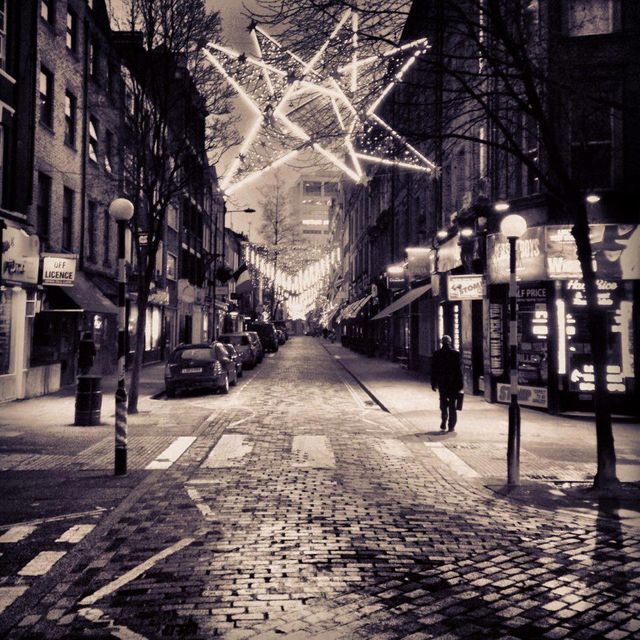 black and white pictures of Christmas